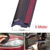 Rubber Sealing Strip Car Light Weatherstrip W/ Dual-Sided Tape Sticker Practical