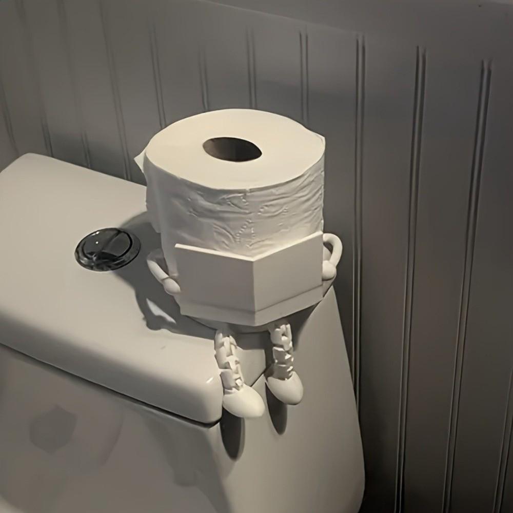 Novelty Toilet Paper Holder Unique Tissue Roll Dispenser Funny Roll Paper Holder Kitchen