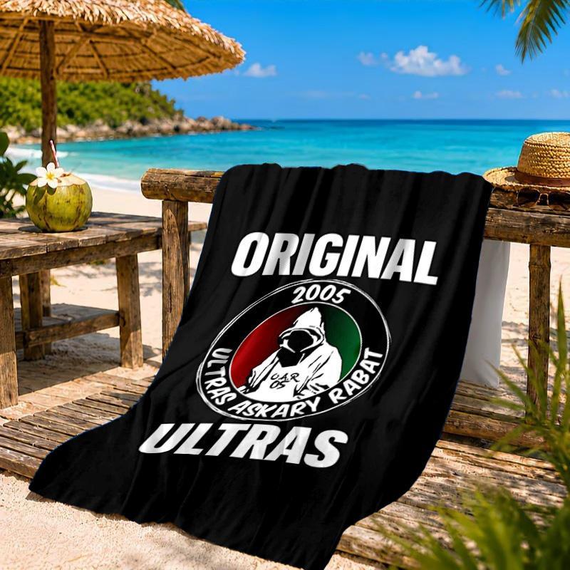 Ultras: Passionate Supporters United Beach Towel, Quick-drying, Easy to Care for, Suitable for Both Fitness and Beach Vacations,Sports Essential