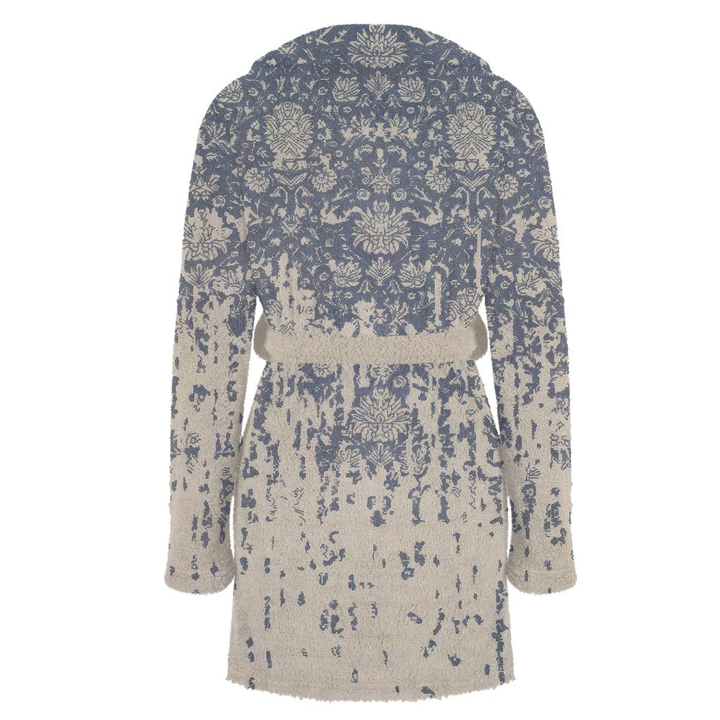 Женский теплый халат с длинными рукавами на осень и зиму, домашняя одежда, рождественская плюшевая пижама, халат