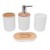 4 Pcs/set Bathroom Set Bathroom Supplies Toiletry Set Toothbrushing Kit Bathroom Wash Accessories
