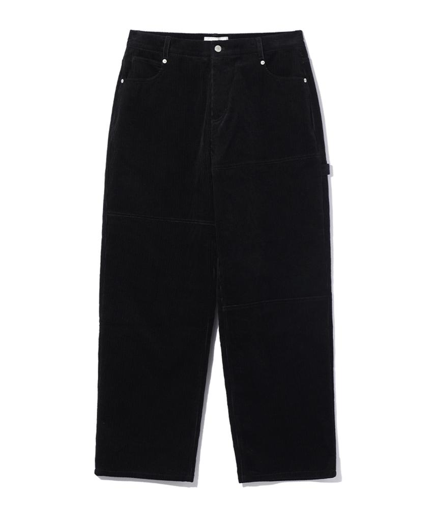 CRITIC Dyeing Corduroy Pants Black
