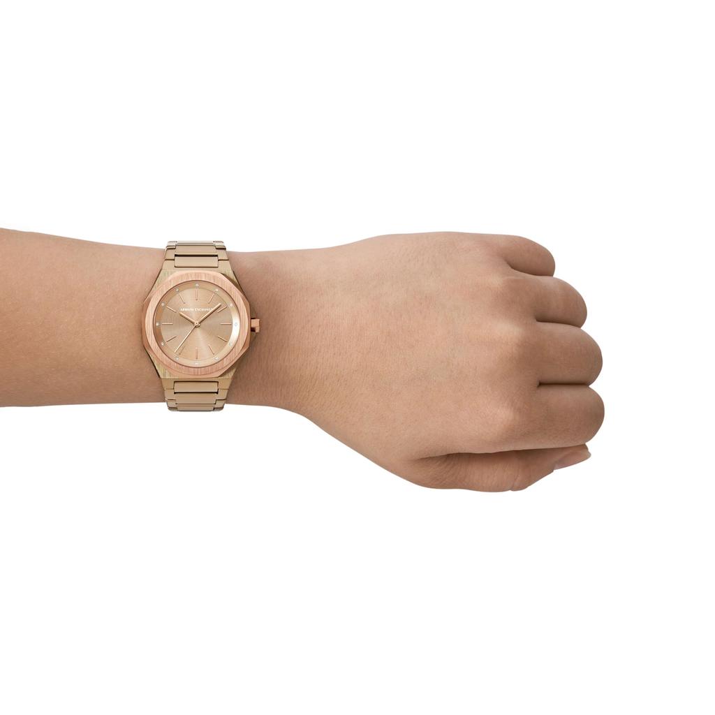 Часы Armani AX4616 Золотые [AX Exchange] Женские