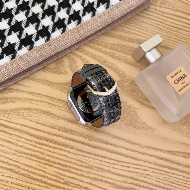 Нейлоновый ремешок для часов iWatch Band 44 мм, 40 мм, 41 мм для iWatch Series 8, 7, 6 Se, 5, 4, 3, 2, 1, ремешки для часов 38 мм, 42 мм, 45 мм, браслет