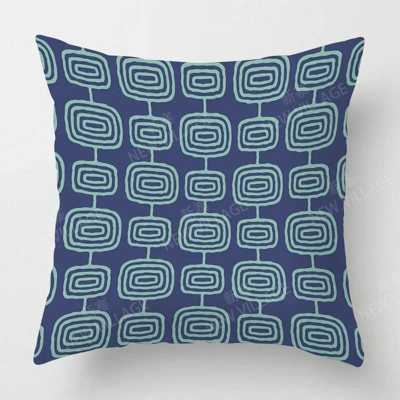 Nordic Fall Home Decor Autumn Throw Pillow Case Sofa Cushion Cover Modern