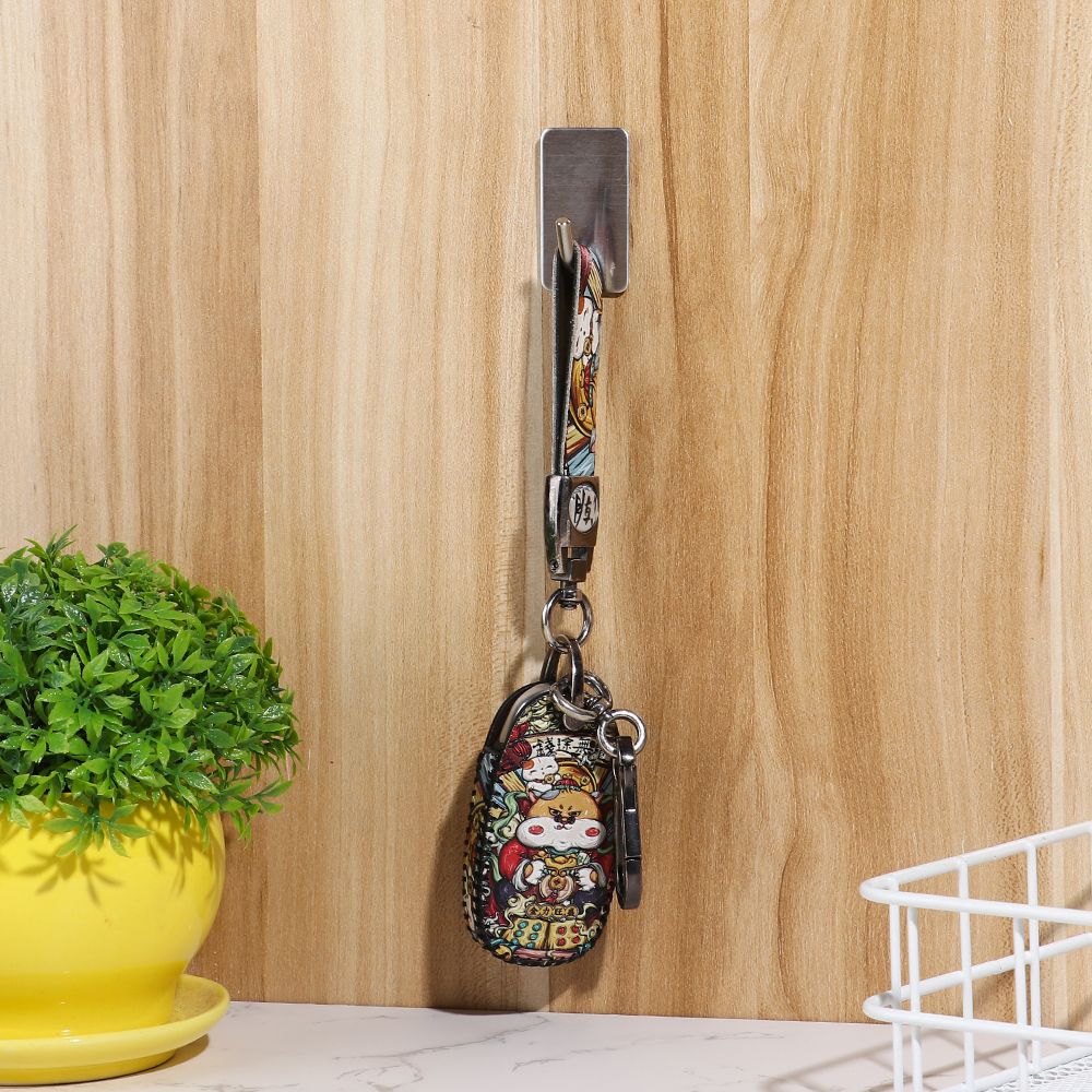 Нержавеющая самоклеящаяся настенная вешалка-крючок без сверления для хранения, аксессуары для ванной комнаты, держатель для полотенец