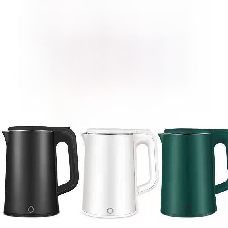 Электрический чайник Chigo: Двухслойный, защита от ожогов, автоматическое отключение, постоянная температура.