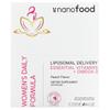 Nanofood, Liposomal Women's Daily Formula, Peach, 30 Pouches, 0.5 Fl Oz (15 Ml) Each