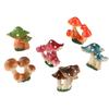 Cartoon Simulation Little Mushroom Cute Garden Mushroom Ornaments  Micro-landscape