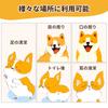 SUNNY DOGGY Pet Wet 80 листов x 6 для протирания лап собак, вокруг ушей и всего тела, влажные салфетки для безопасного и большого размера, штук, лист,