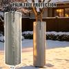 Palm Tree Protection Protector, Aluminum Foil Wrap, Trunk Guard with Oxford Cloth Wrap Drawstrings, Winter Insulation Cover for Outdoor Garden