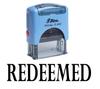 REDEEMED Self Inking Rubber Stamp Office Стационарная индивидуальная блестящая печать