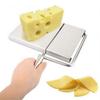 Cheese Slicer Stainless Steel 6Pcs Wire Cutter with Serving Board for Hard and Semi Hard Cheese Butter Kitchen Accessories Tools