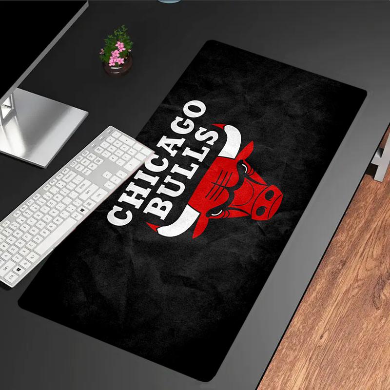 Chicago-Bulls Logo Mouse pad, Gaming Mouse Pad, keyboard pad, Desk Decor for computer notebook Fan Gift Birthday Gift