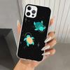 Cartoon Sea Turtle Tortoise Phone Case for Iphone 17 Air 16 15 Plus 14 13 Mini 12 11 Pro Max 16E 7 8 SE 2020 Soft Funda Print Sh