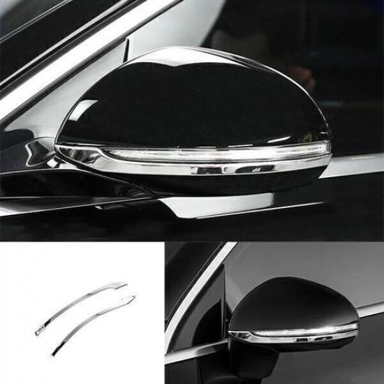 Серебристая сталь -2024 Полоска против царапин на зеркало заднего вида Задняя установка Для Benz GLC X254