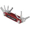 SmallRig X FILM RIOT Folding Tool Set with Screwdriver and Hex Multiple Adjustable Portable and Compact Design 4811 7-in-1 Wrench, Angles, (Red)