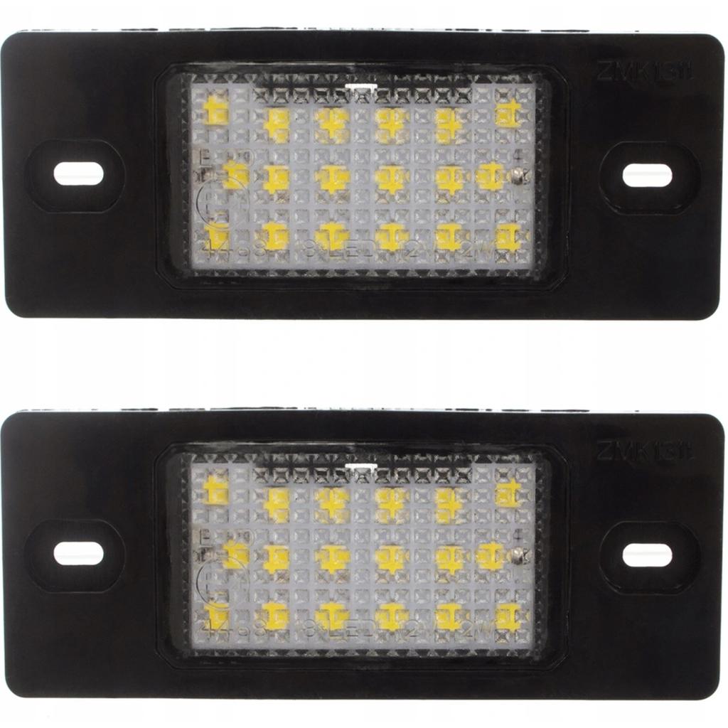 Led Licence Plate Light Kit, Autotune, For Vw Golf V Kombi, Vw Passat B5 Fl Kombi
