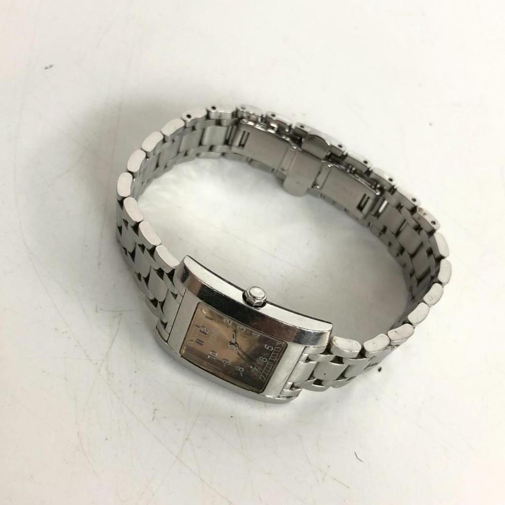 Б/у FENDI 7000L Classico Часы Кварцевые Женские Часы Женские Часы Аналоговые Квадратные Прямоугольные