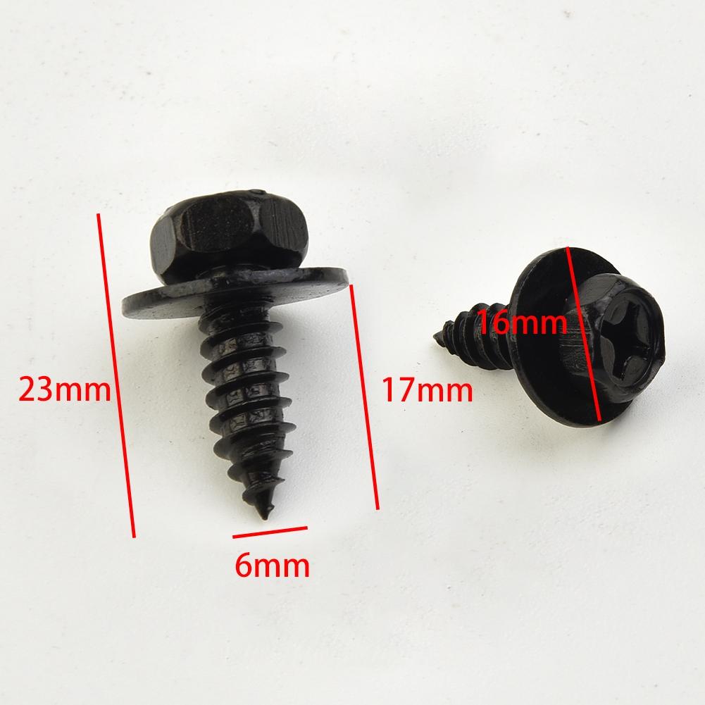 30 Pcs Bolt Retainer Mudguard Liner Under Cover Screw For Toyota 90159-60498