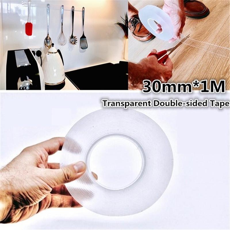 Double-sided Tape Anti-slip Adhesive Nano Seamless Scotch Tape Washable Home Accessories