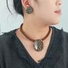 Fashion Jewelry Set Necklace Earrings For Women Ladies