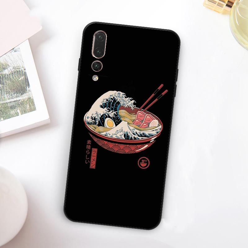 Чехол «Великая волна Канагавы» для Huawei Nova Y73 Y72 Y90 Y70 Y60 Y91 Y61 12s 12i 11i 8i 9 10 SE P60 P30 Pro P40 Lite