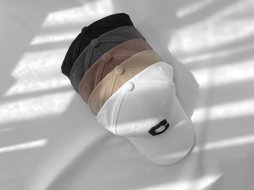 Women's Unisex Basic C Ball Cap Hat Basic Cap