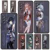 Чехол для телефона Genshin Impact Game Role для Samsung Galaxy A51 A71 A21S A12 A11 A31 A52 A41 A32 A23 A33 A53 A73 A03S A13 5G