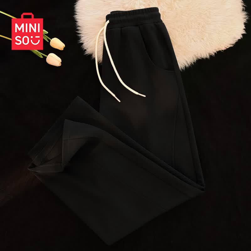 MINISO Женские повседневные спортивные штаны свободного кроя