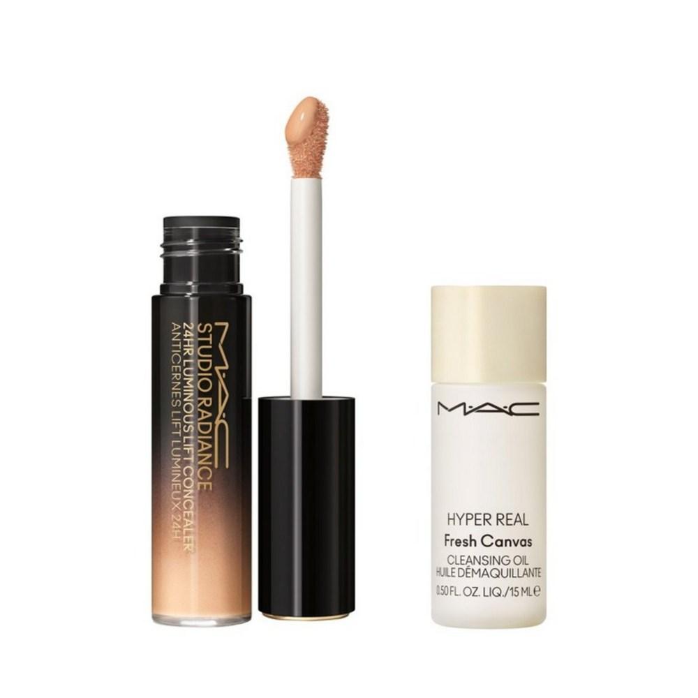 MAC NEW Serum Glow Concealer + Cleansing 15 мл в подарок, NC17.5