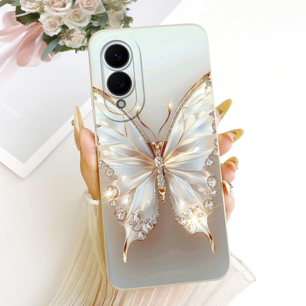 Для Samsung S25 Edge 5G SM-S937U SM-S937B Корпус Для Samsung Galaxy S25 Edge 5G Чехол Силиконовый Модный Мультяшный Милый Забавный Расписной