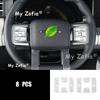 Car Decorative Stickers Car Interior Modification for Buttons Knobs Accessories For BYD Ti7 Leopard Titanium 7 2025 2026