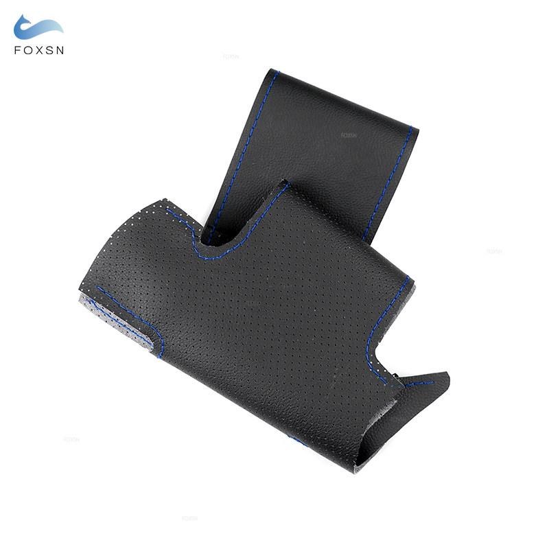 Оплетка рулевого колеса для Kia K3 2013 K3S 2014 K2 Rio 2015 2016 Ceed 2012-2017 Cerato 2013-2017 автомобильный кожаный руль