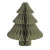 Honeycomb Paper Christmas Tree 3D Foldable Accordion Xmas Tree Winter Tabletop Centerpiece for Holiday