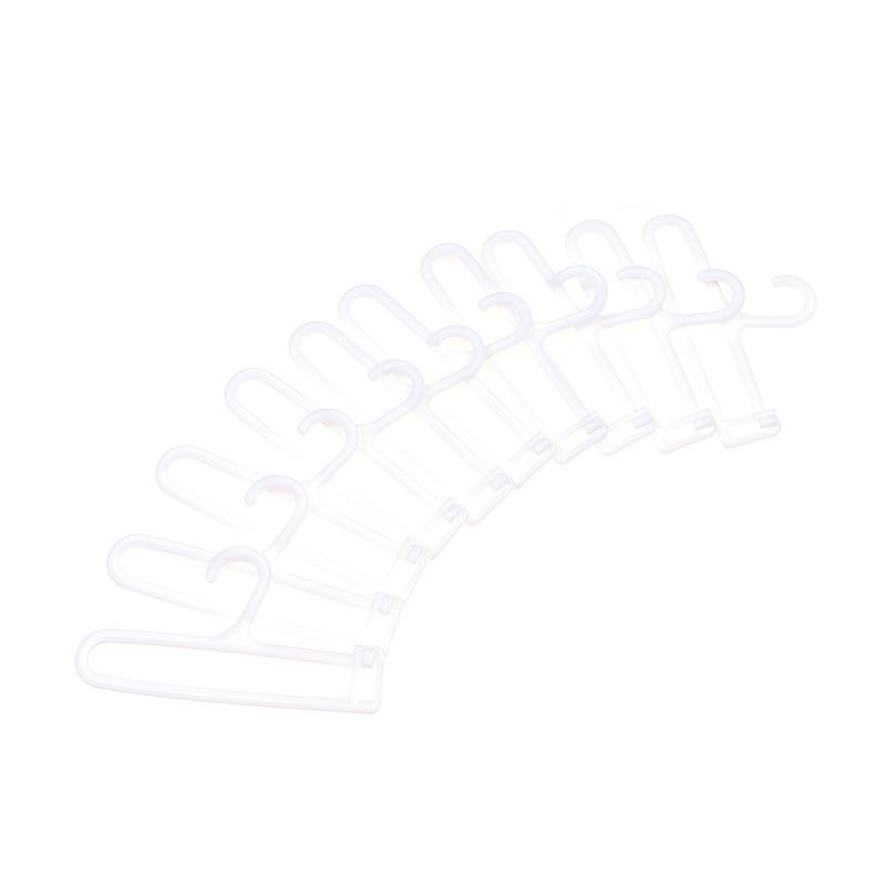 10 шт./лот мини-вешалки для кукол аксессуары для кукольного гардероба одежда для кукольного домика игрушка