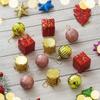 Christmas Tree Decoration Items Gifts Drums Balls for Decoration (Pack of 12)| Xmas Hanging Ornaments Props Christmas
