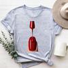 Trend Style Tee Top Fashion T Shirt Clothing 90s Sweet Lovely Casual Short Sleeve Women Print Lady Female Graphic T-shirt