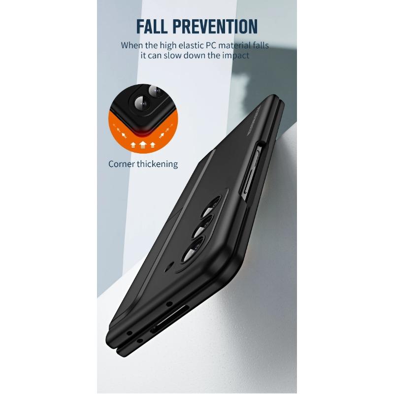 Чехол из жесткого пластика для телефона Samsung Galaxy Z Fold 6 5 4 Fold6 Fold5 Fold4 5G с защитной крышкой для слота для ручки-подставки