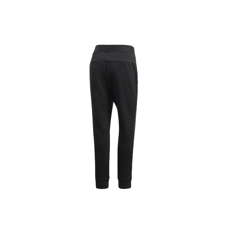 adidas Длинные брюки в спортивном стиле, женские брюки, черные CG1016