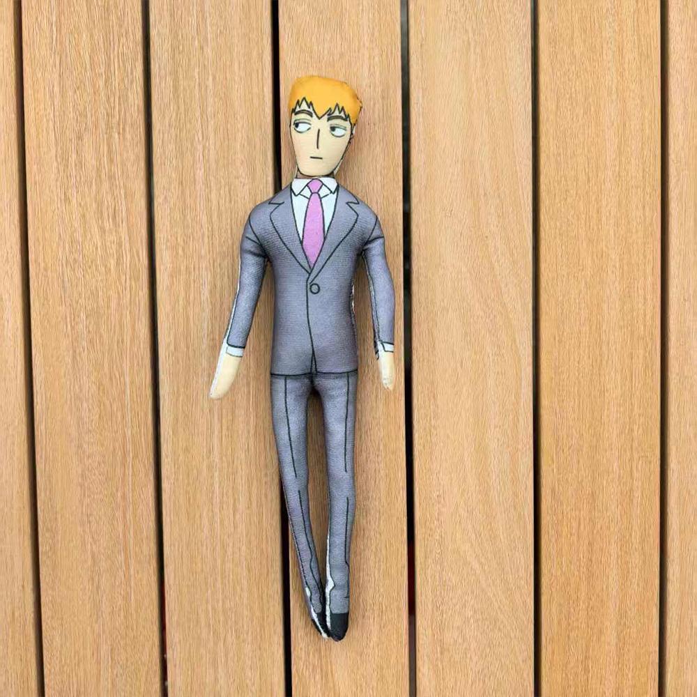 Плюшевая кукла Mob 100 Абстрактная игрушка Ямочка Кагеяма Сигэо Фигурка Рейген Аратакка плюшевые милые мягкие Дизайн Брелок-подвеска Подарок