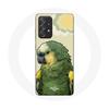 Case - Amazon - Samsung Galaxy A52 - Green - Flexible - Parrots Pattern