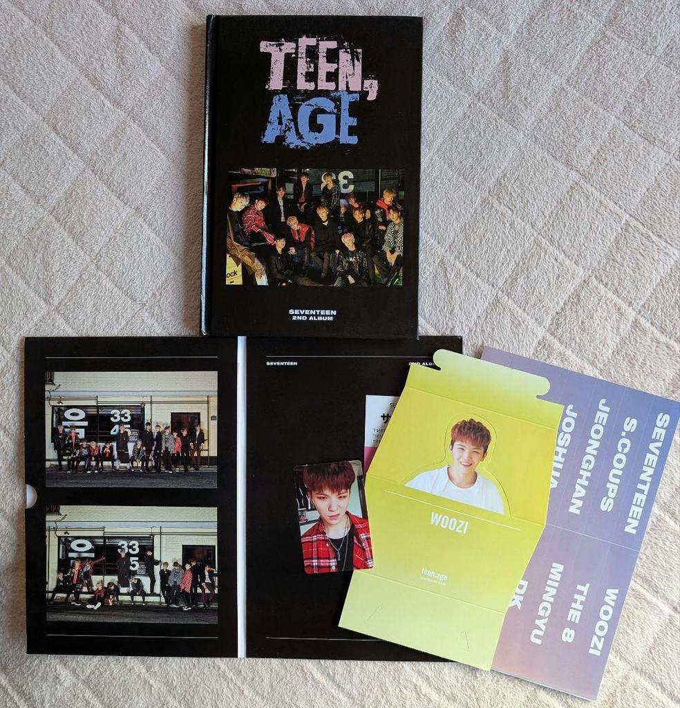 [USED] SEVENTEEN CD Album & Mini Album Booklet Case Only 9 Items