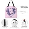 Nana Osaki Barbed Wire Heart Spread Insulated Lunch Bag for Women Kids Leakproof Food Boxes Thermal Lunch Box Tote