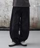 Age O.D. Vintage Elastic Waist Balloon Denim Pants [Black]