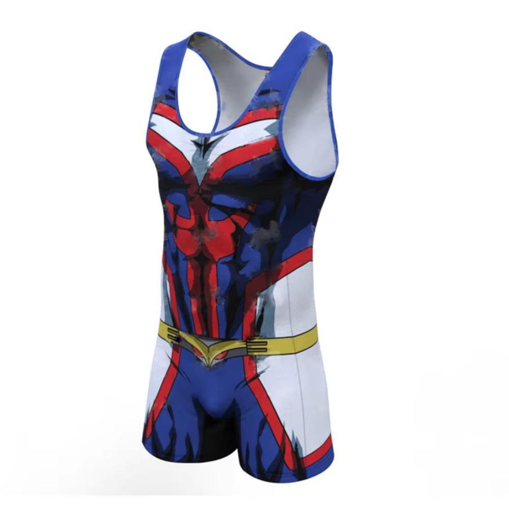 2024 Men's Quick-Dry Compression Training Top: Breathable, Wrinkle-Resistant, Tight Fit