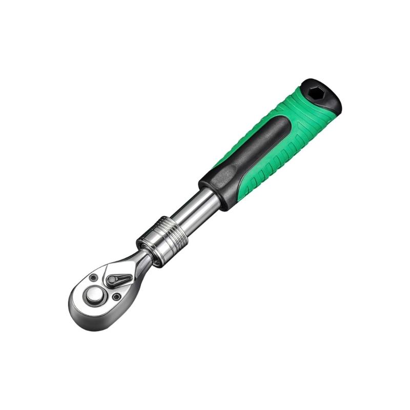 Трещотки Ключи 1/4" 3/8" 1/2" Мини Быстросъемные Головки Инструмент Бытовой Ручка Инструмент для Ремонта Ключи для Автомобиля