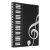 Uxcell Sheet Music Folder, 40 Sheets, 80 Pages, Spiral Binder Organizer, Letter Size, 8.5 X 11 Inch, A4 Document Storage Holder Bag for Concert Choir
