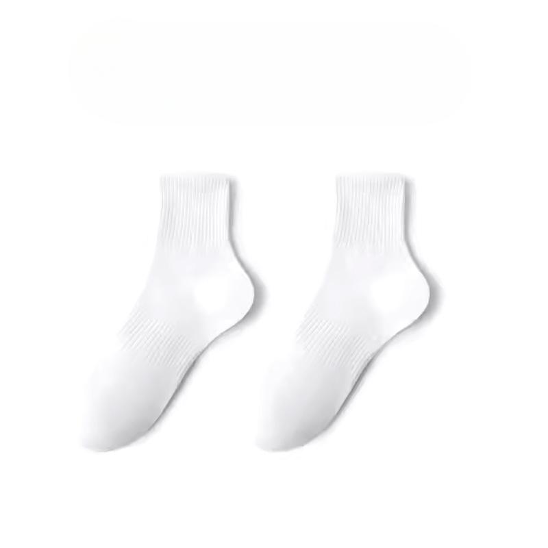 Men's Summer Deodorizing Sweat Absorbing Exercise In Tube Cotton Socks