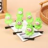 6 шт. Kawaii Labubu Spring Hair Clip 3D Cartoon Doll Hairpins Duckbill Clip Headbill Children's Hair Accessories Party Decorations